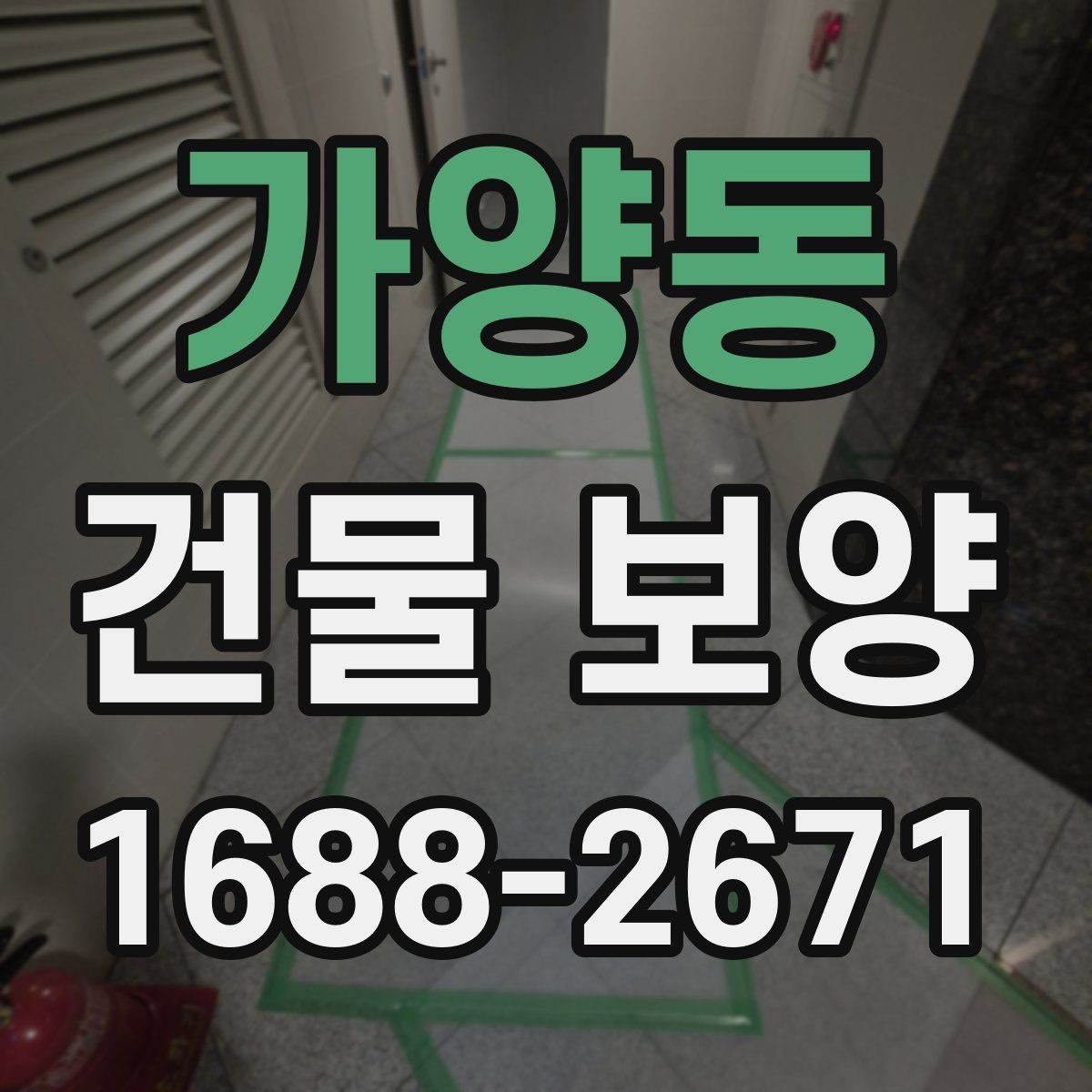 가양동 건물 보양 시 접착력과 마감 보호의 관계