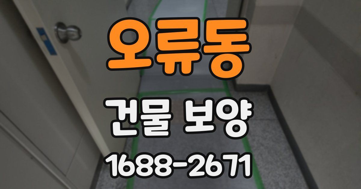 오류동 건물 보양