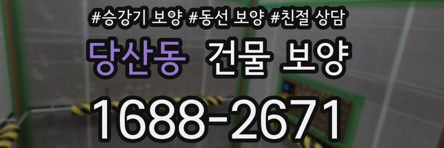 당산동 건물 보양