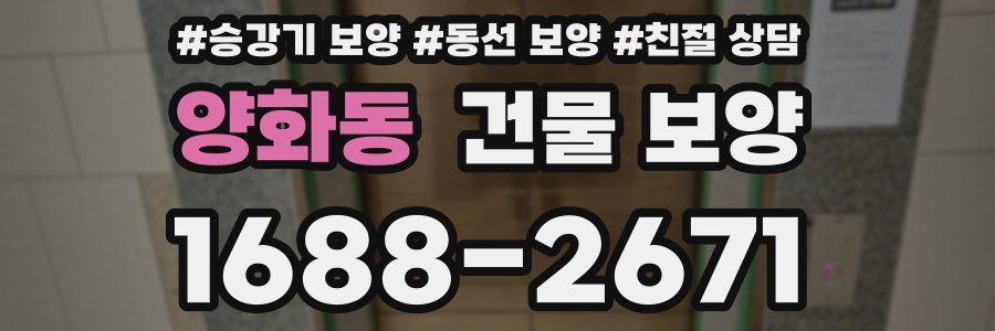 양화동 건물 보양