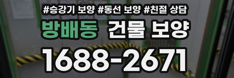 방배동 건물 보양