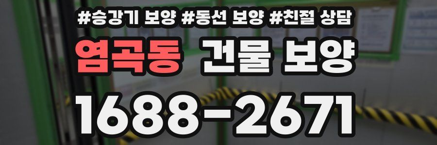 염곡동 건물 보양