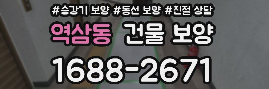 역삼동 건물 보양