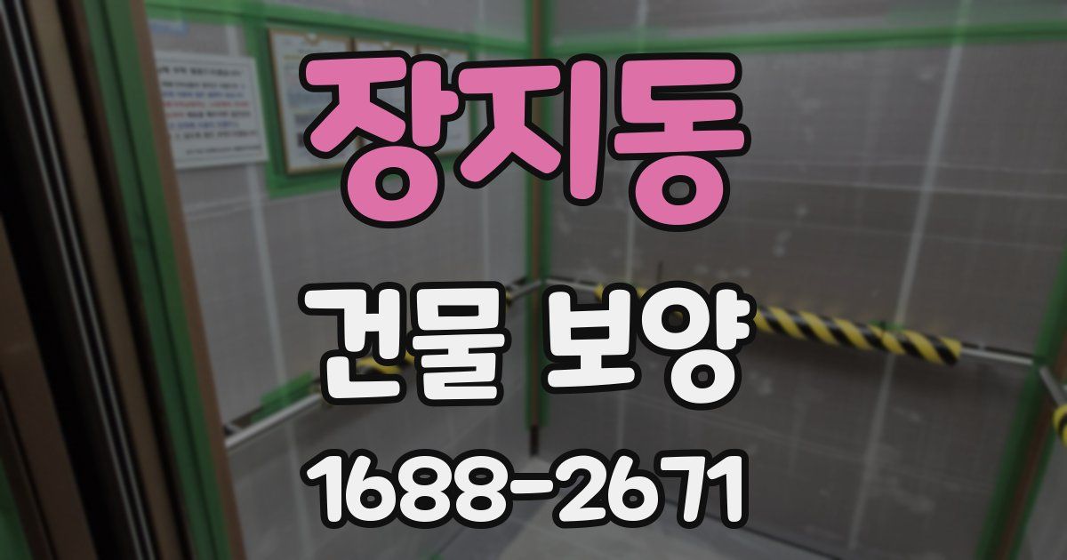 장지동 건물 보양