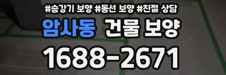 암사동 건물 보양