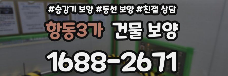 항동3가 건물 보양