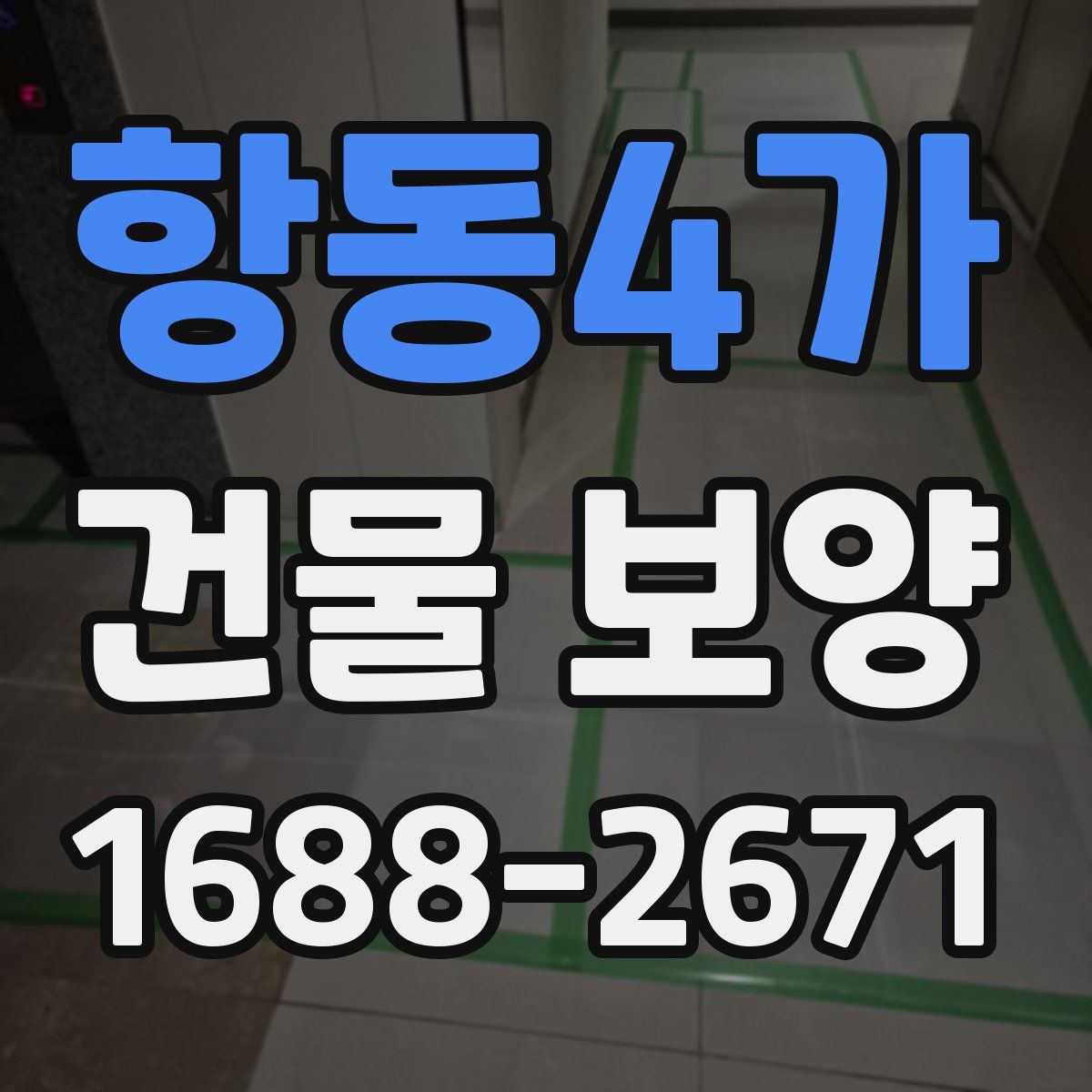 항동4가 건물 보양