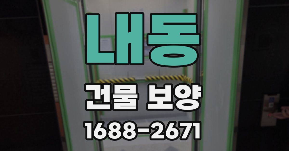 내동 건물 보양