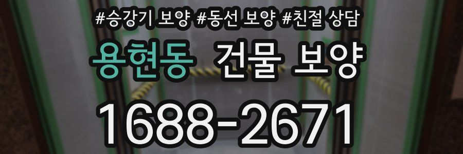 용현동 건물 보양