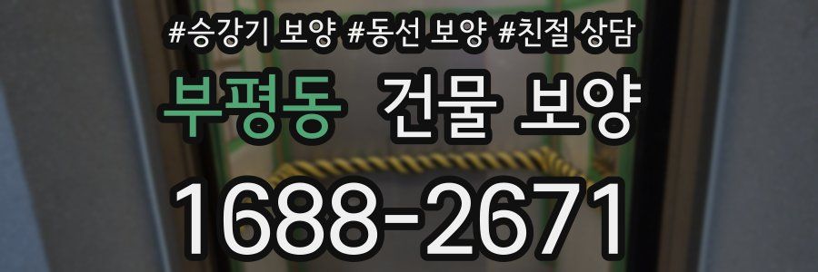 부평동 건물 보양
