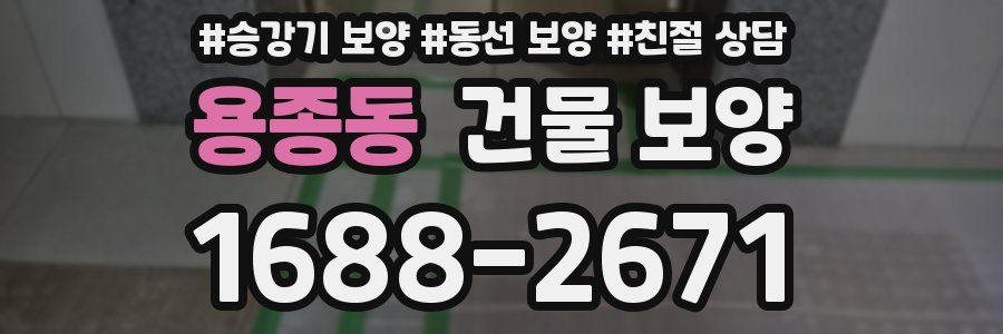 용종동 건물 보양