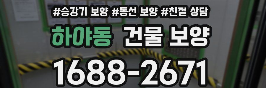 하야동 건물 보양