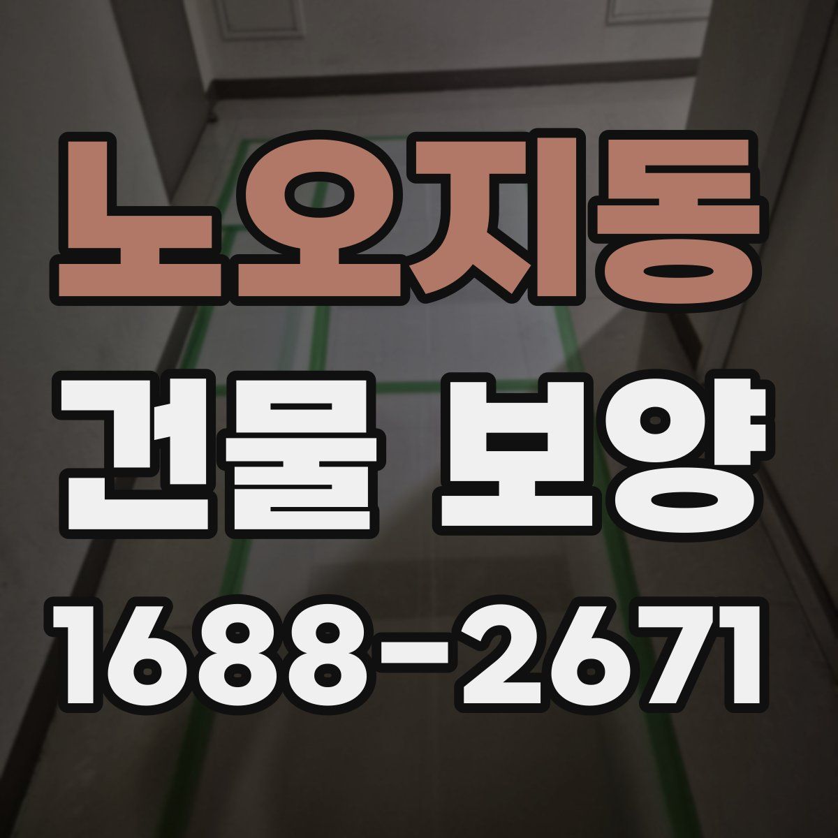 노오지동 건물 보양