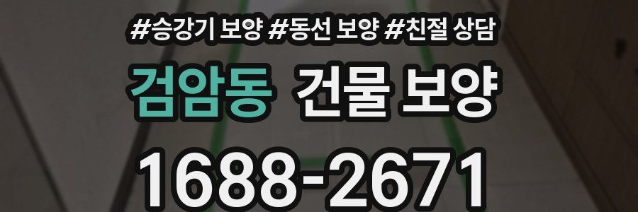 검암동 건물 보양