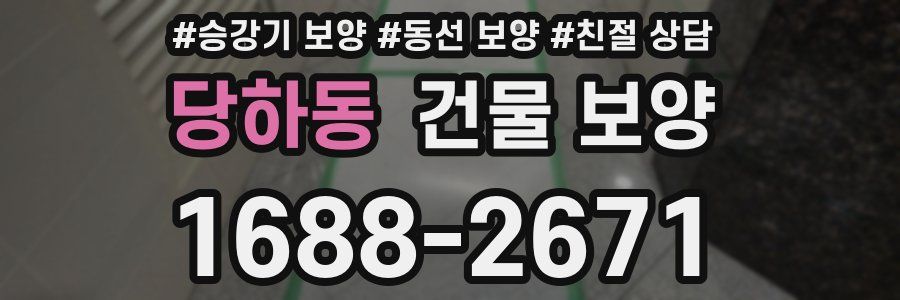 당하동 건물 보양