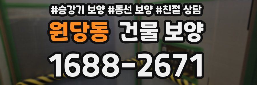 원당동 건물 보양