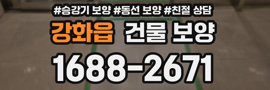 강화읍 건물 보양