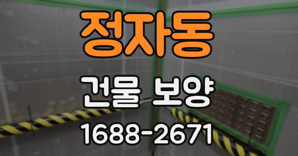 정자동 건물 보양