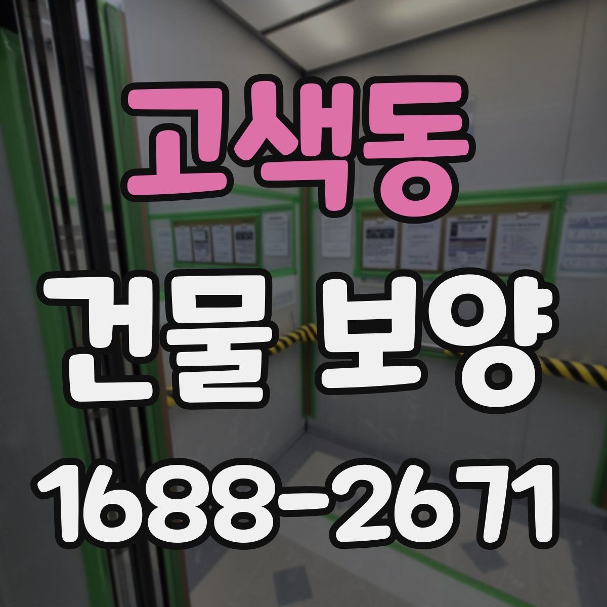 고색동 건물 보양