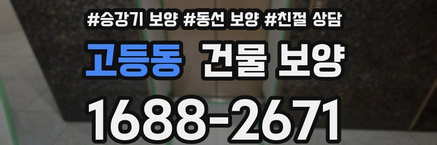 고등동 건물 보양