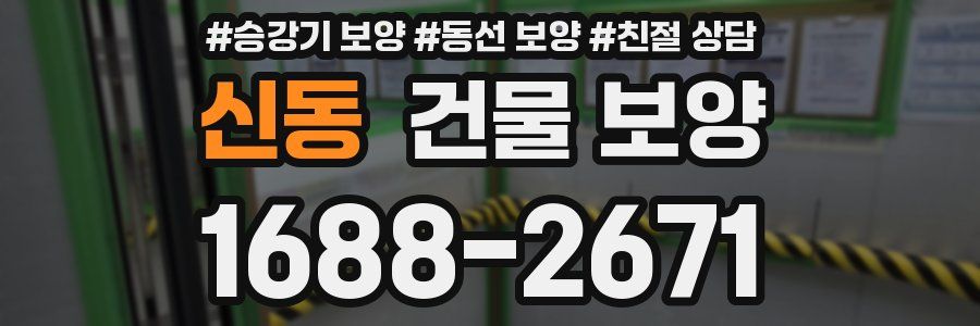 신동 건물 보양