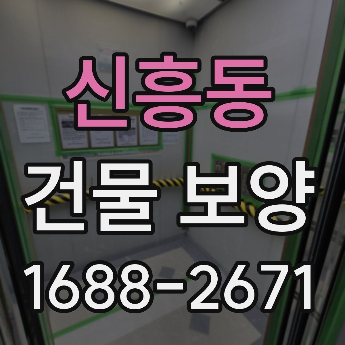 신흥동 건물 보양 작업을 효율적으로 진행하는 방법