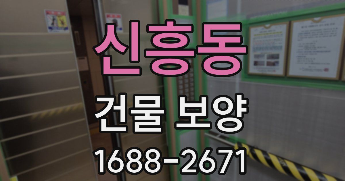 신흥동 건물 보양