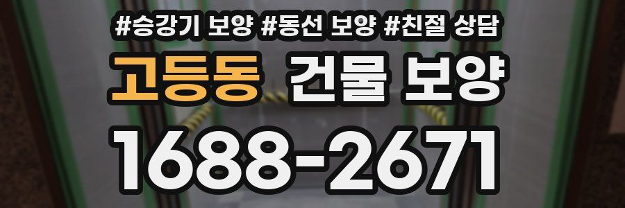 고등동 건물 보양