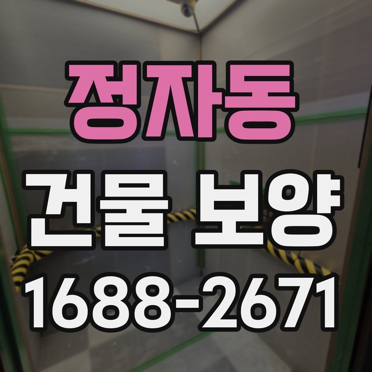 정자동 건물 보양 시공 범위와 준비 과정