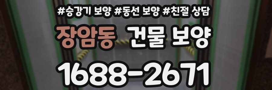 장암동 건물 보양