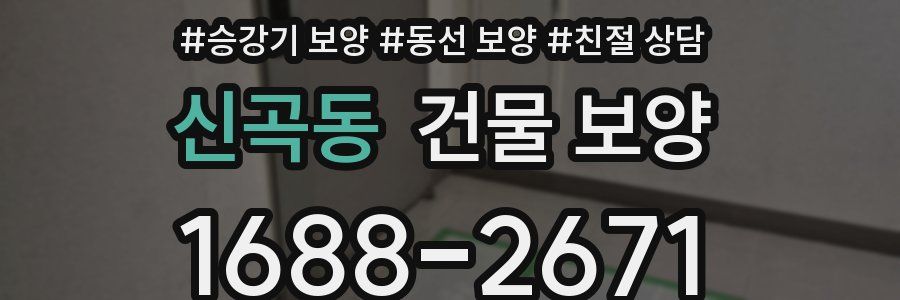 신곡동 건물 보양