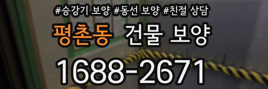 평촌동 건물 보양