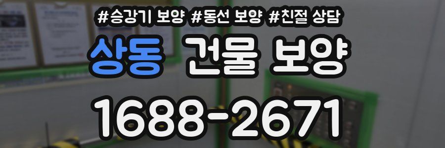 상동 건물 보양