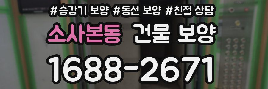 소사본동 건물 보양