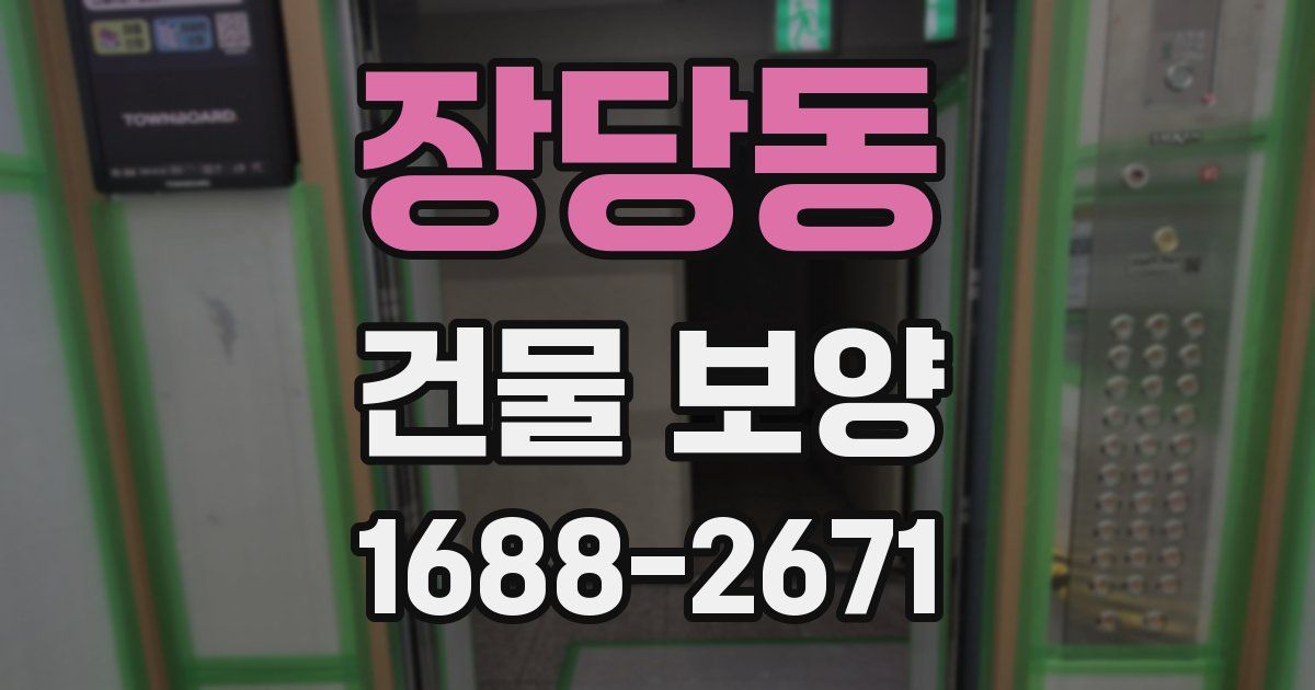장당동 건물 보양