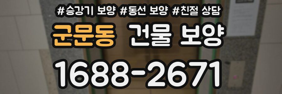 군문동 건물 보양