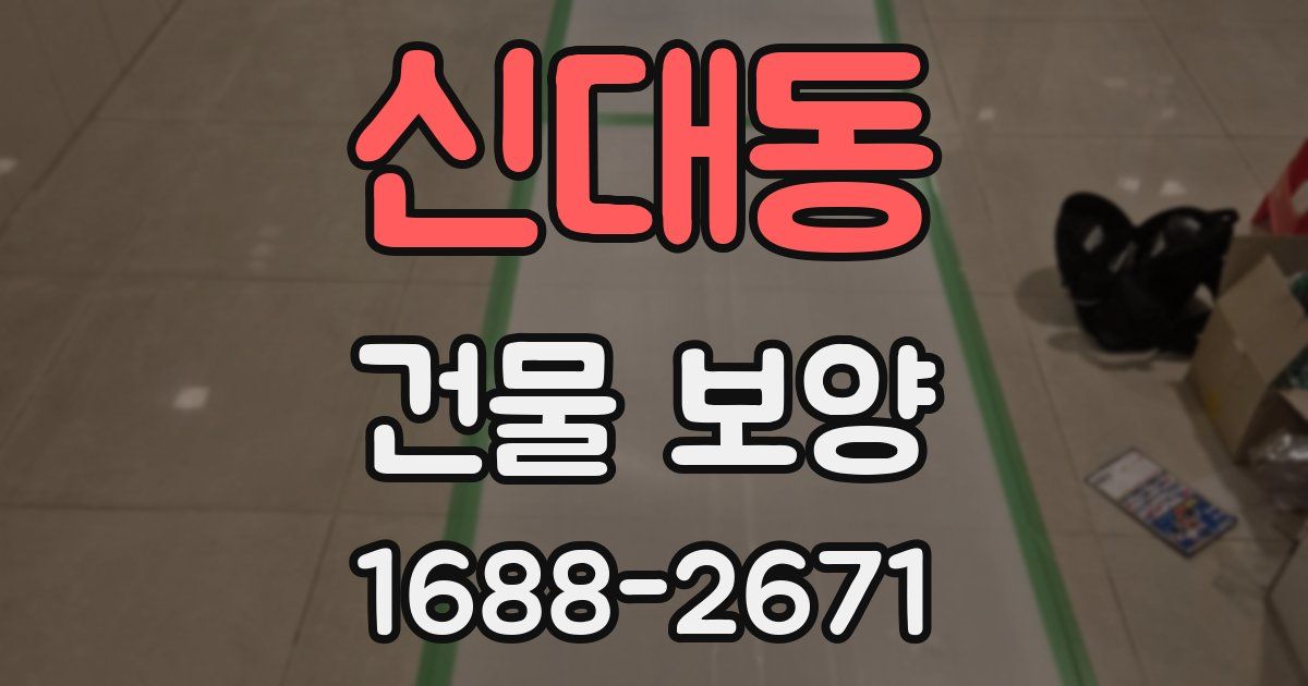 신대동 건물 보양