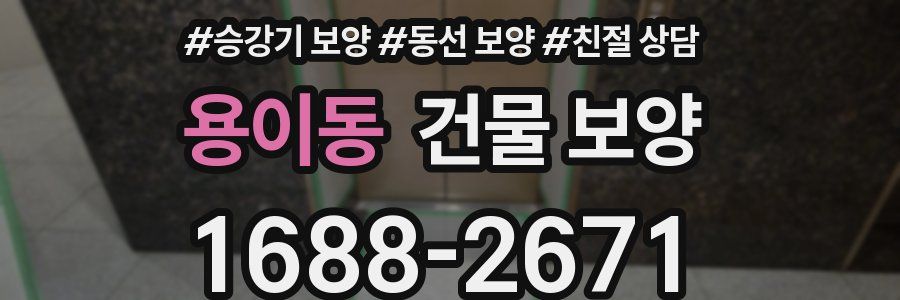 용이동 건물 보양