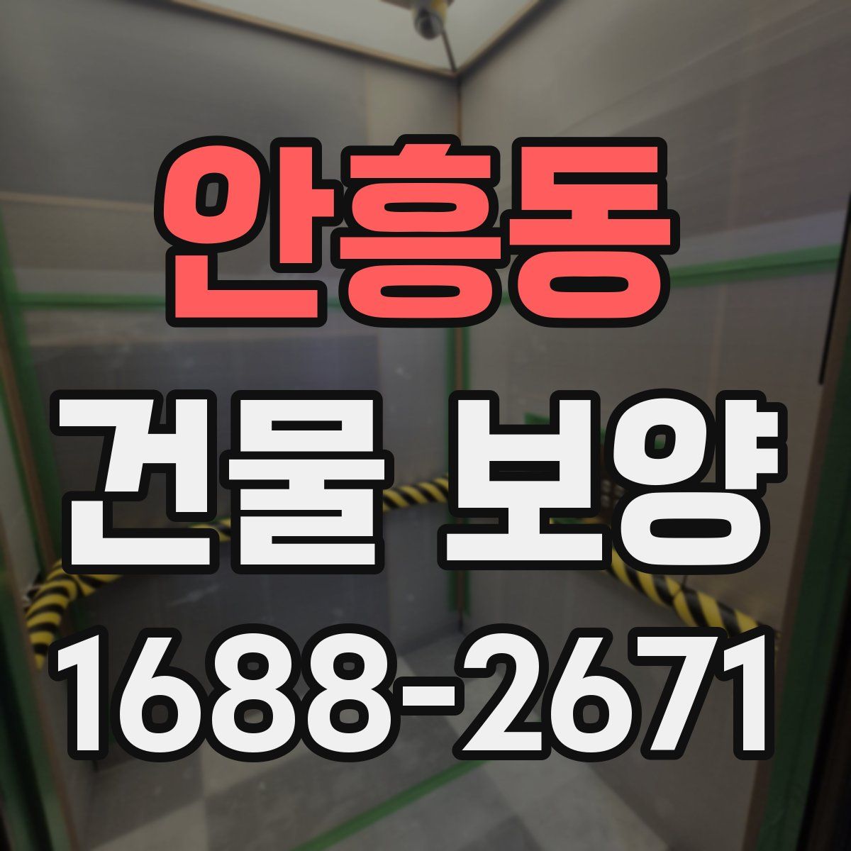 안흥동 건물 보양