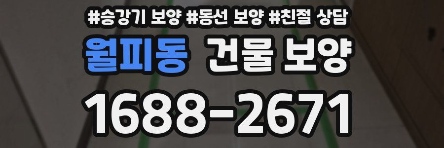 월피동 건물 보양