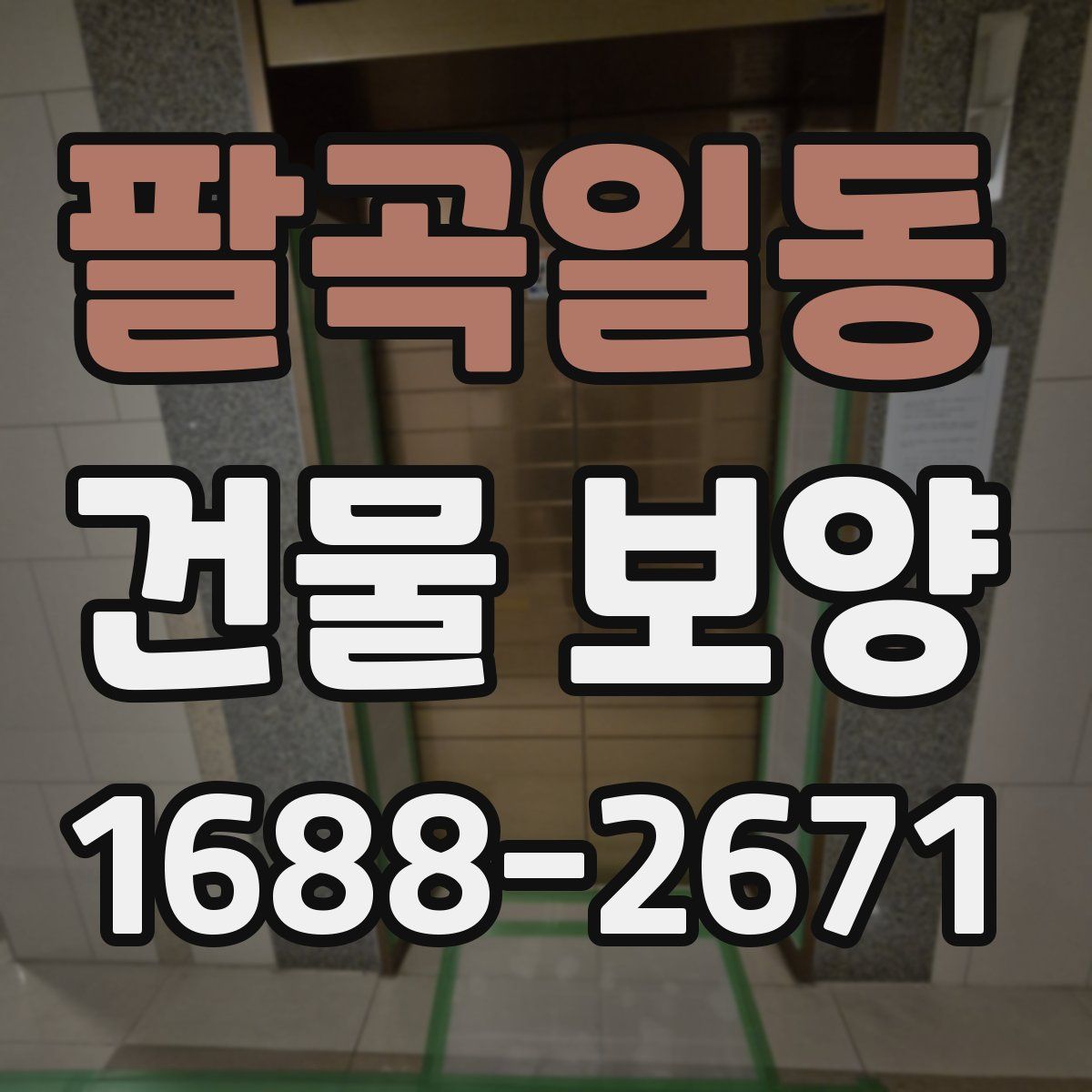 팔곡일동 건물 보양