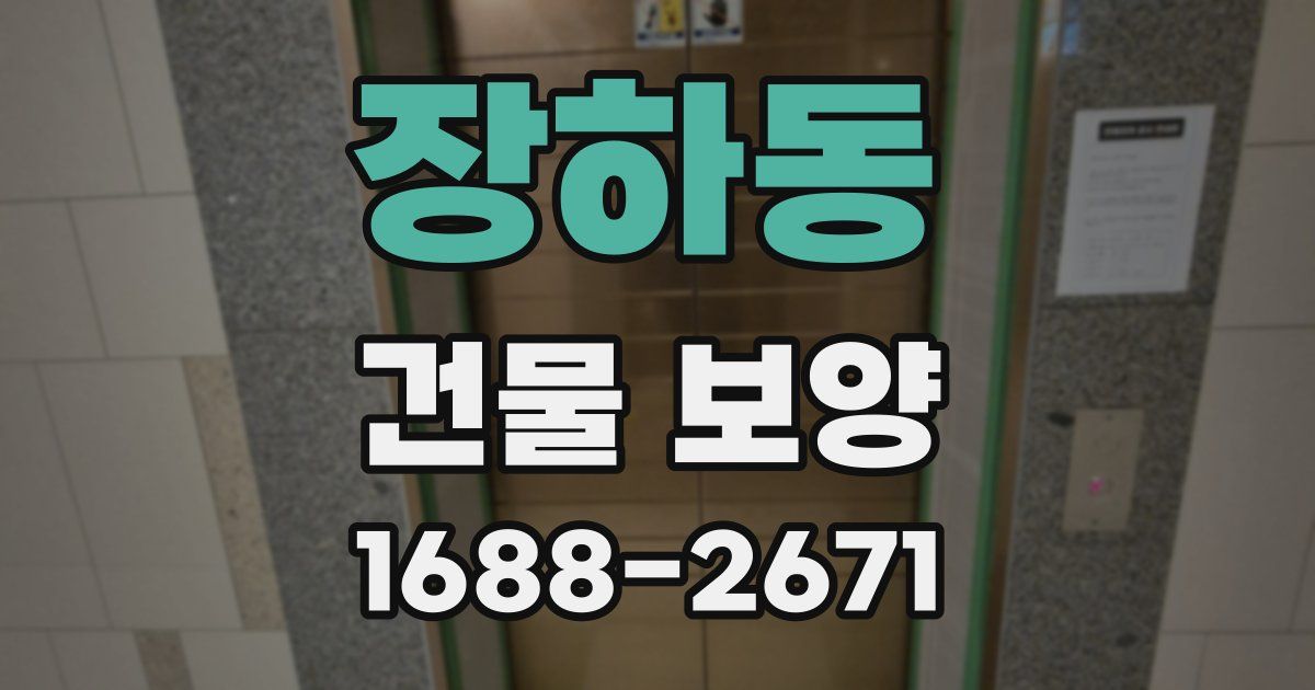 장하동 건물 보양