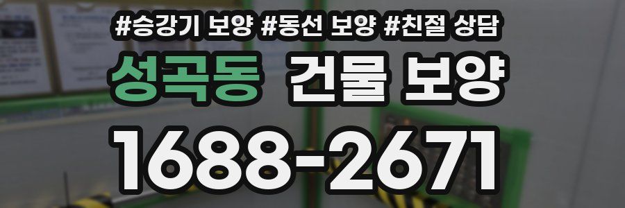 성곡동 건물 보양