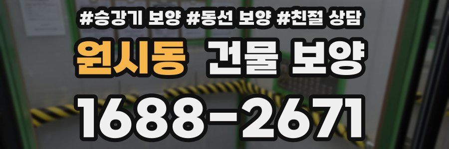 원시동 건물 보양