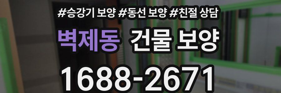 벽제동 건물 보양