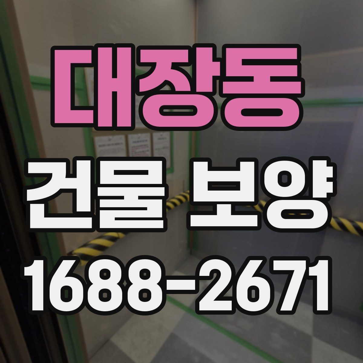 대장동 건물 보양 현장 사례로 본 비용 차이