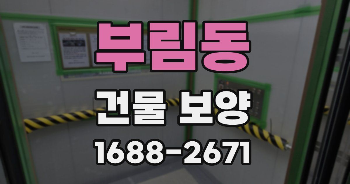 부림동 건물 보양