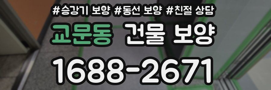 교문동 건물 보양