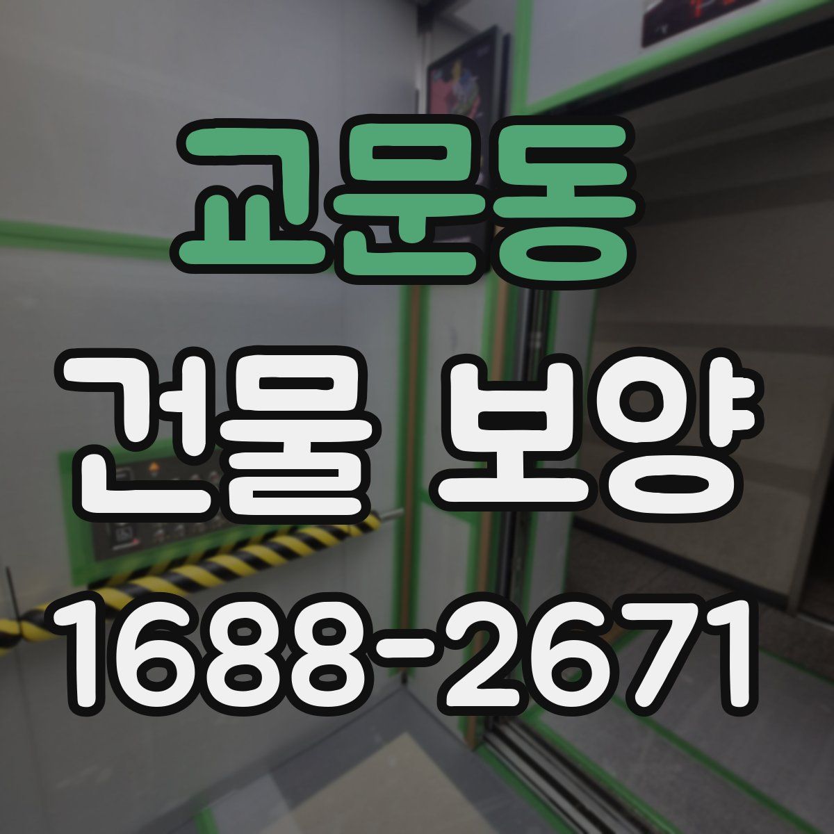 교문동 건물 보양