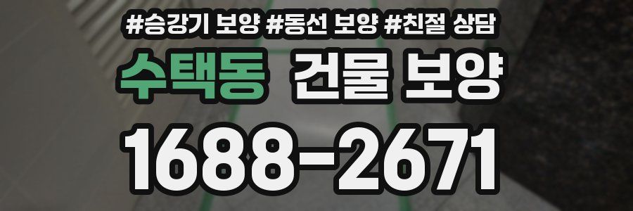 수택동 건물 보양